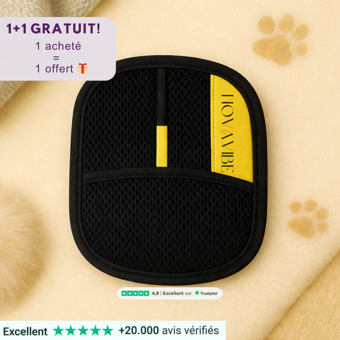 Gant magique anti-poils