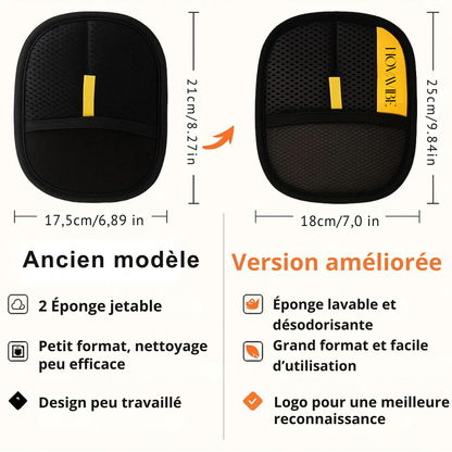 Gant magique anti-poils