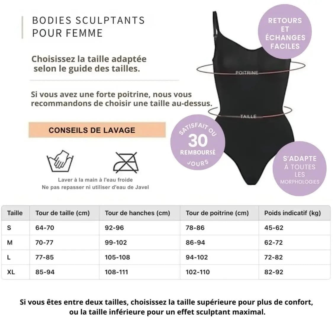 Body culotte ultra - sculptant - NovaVibe